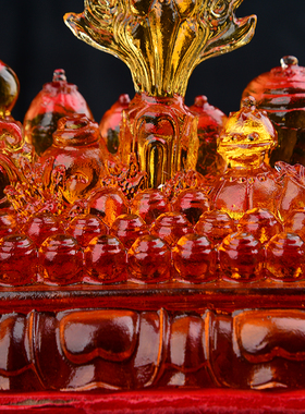 古法琉璃密宗总集黄色供佛用品