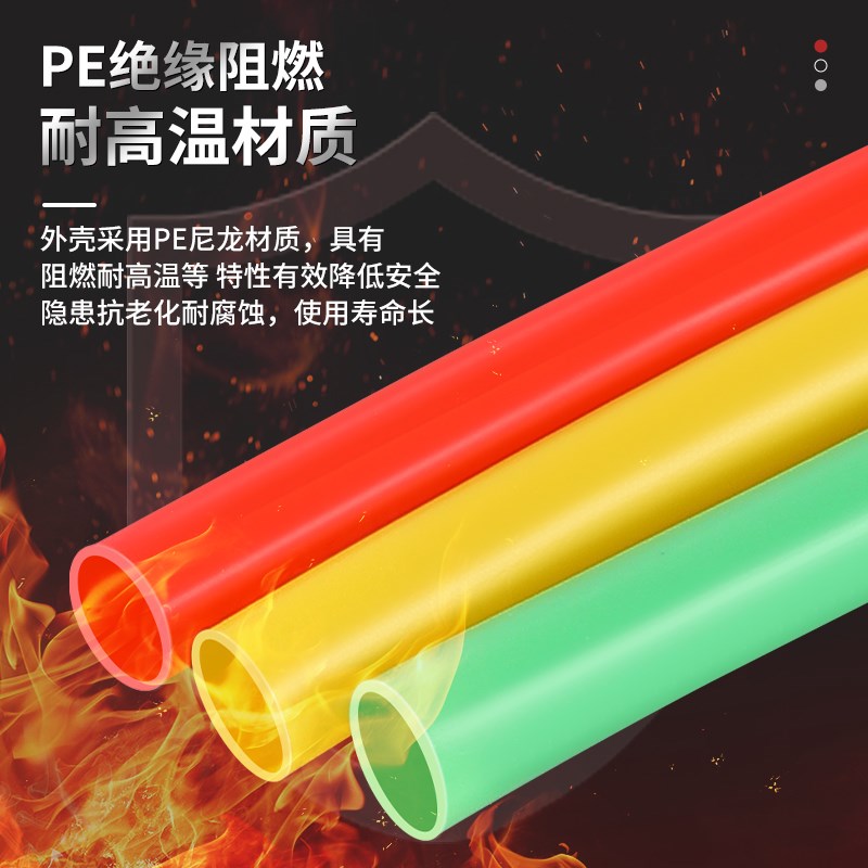 热缩管绝缘套管软热缩套管充电数据线修复电线接头保护套加厚彩色 - 图2