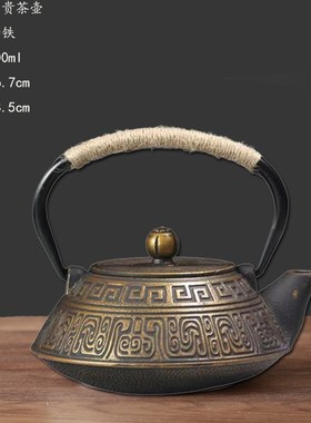 新中式复古典茶室茶柜酒店样板茶具茶叶罐茶壶装饰品禅意创意摆件