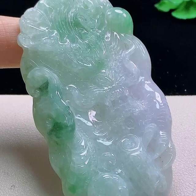 Myanmar Jade Dragon Brand Jade Pendant Natural Jade A Product