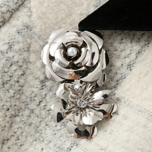 EIMISMOSOL Large Plaid Long Waist Coat Autumn and Winter New Model Slim Fit Version So Exquisite and Elegant