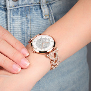 镶钻表带手表带女钢带适配阿玛尼满天星卡西欧天梭dw依波飞亚达ob