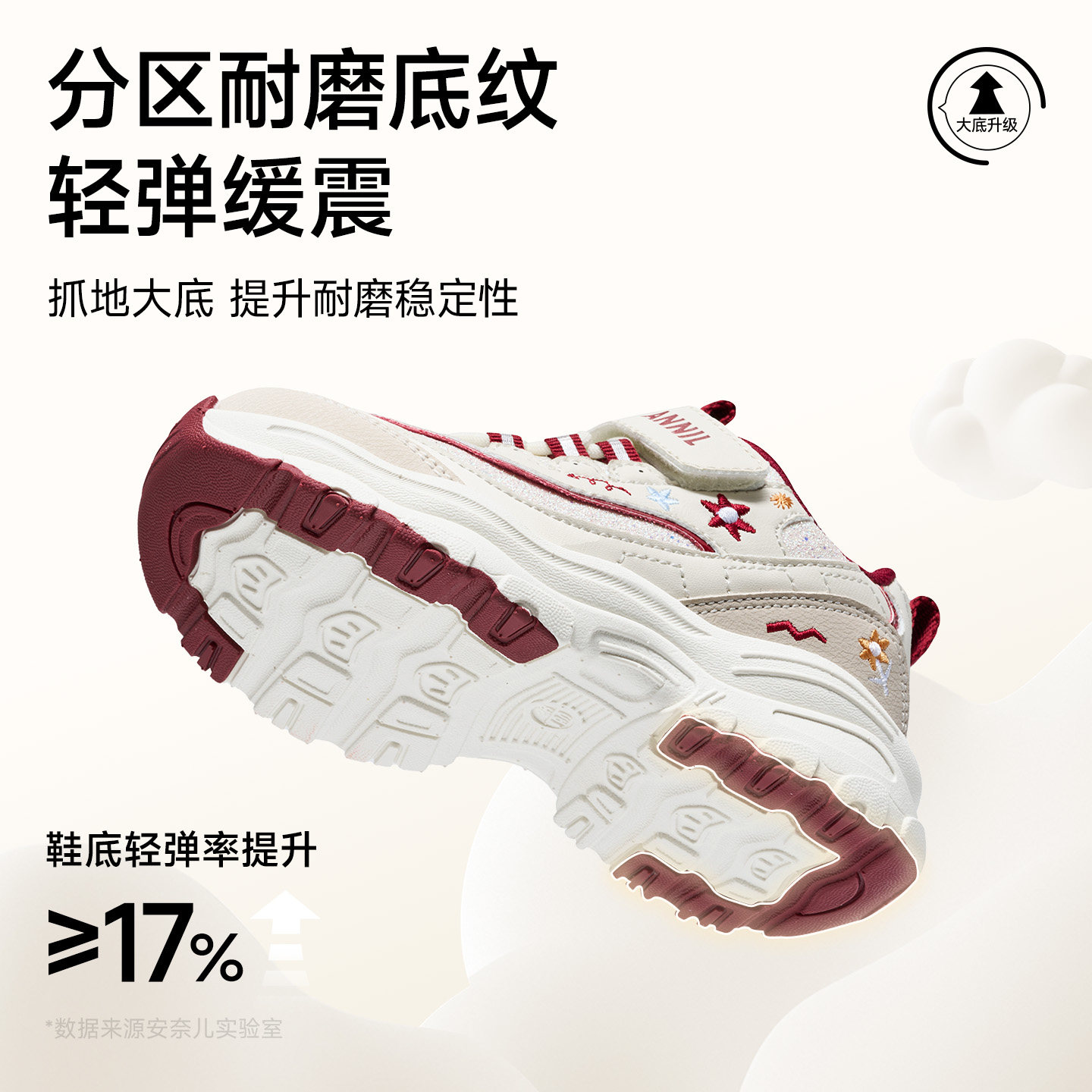 安奈儿女童老爹鞋爆款2026新款春秋季中大童小女孩鞋子儿童运动鞋,淘宝优惠券,粉丝福利购,淘宝优惠卷