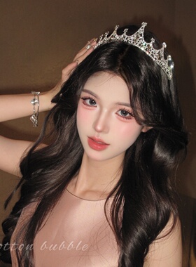 公主皇冠头饰女神十八岁生日王冠