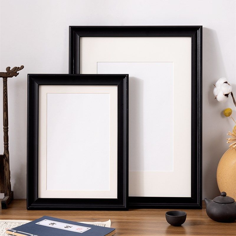 实木相框空框摆台A3a4书法字画框A装裱4K8开拼图外框架挂墙定制di,淘宝优惠券,粉丝福利购,淘宝优惠卷