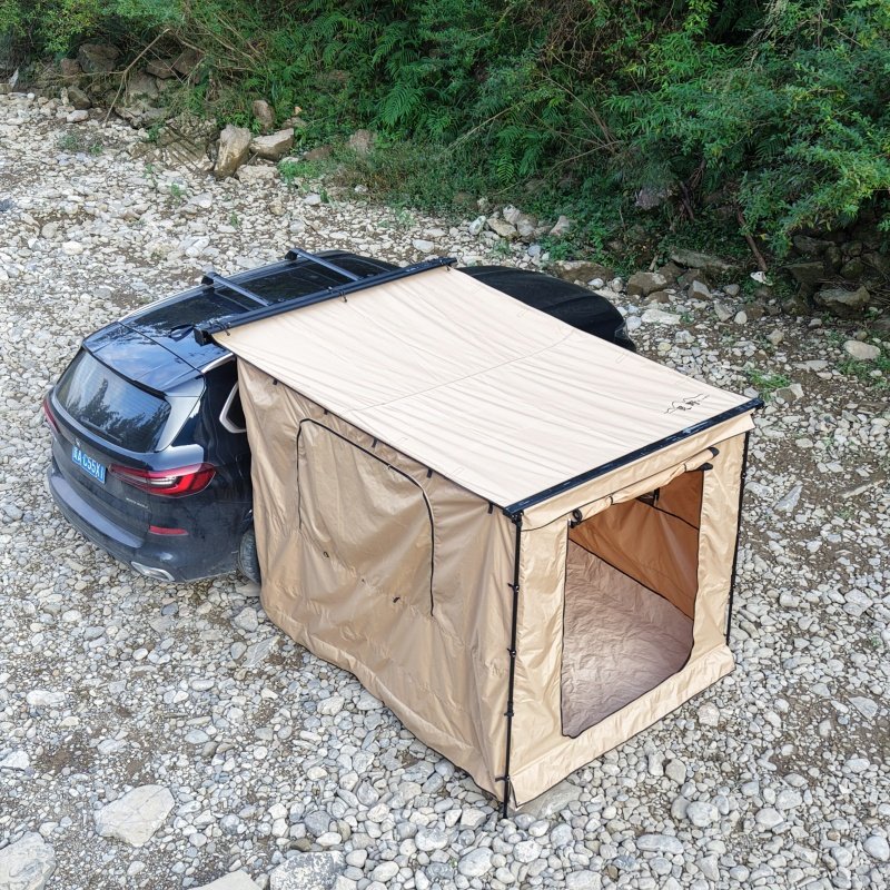 灵野车边天幕布房子侧边帐车顶侧边天幕SUV户外汽车车边帐围布,淘宝优惠券,粉丝福利购,淘宝优惠卷