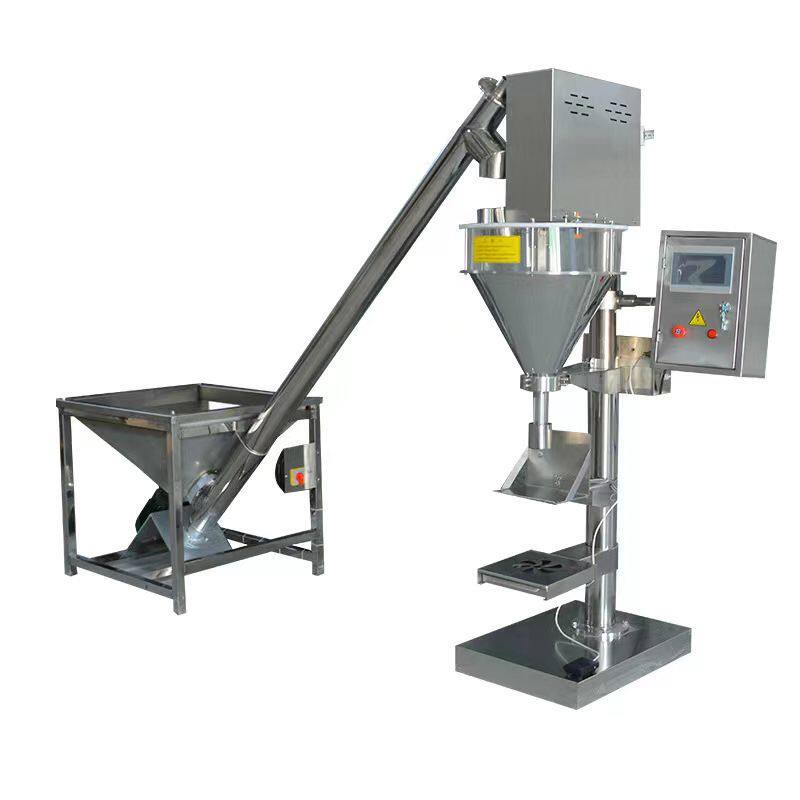 Powder packaging machine Semi-automatic quantitative powder packaging machine Intelligent control Spiral packaging machine