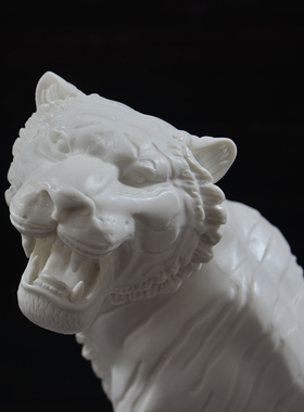 虎啸山河生肖老虎摆件招财新中式客厅玄关办公室虎年装饰开业礼品