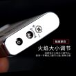 充气防风打火机可视气体创意直冲超薄金属男士送男友点烟器定