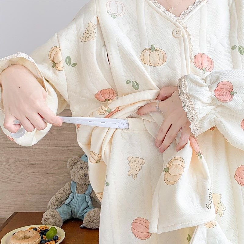 空气棉月子服冬季产后11月份纯棉孕妇睡衣女春秋哺乳喂奶产妇家居,淘宝优惠券,粉丝福利购,淘宝优惠卷