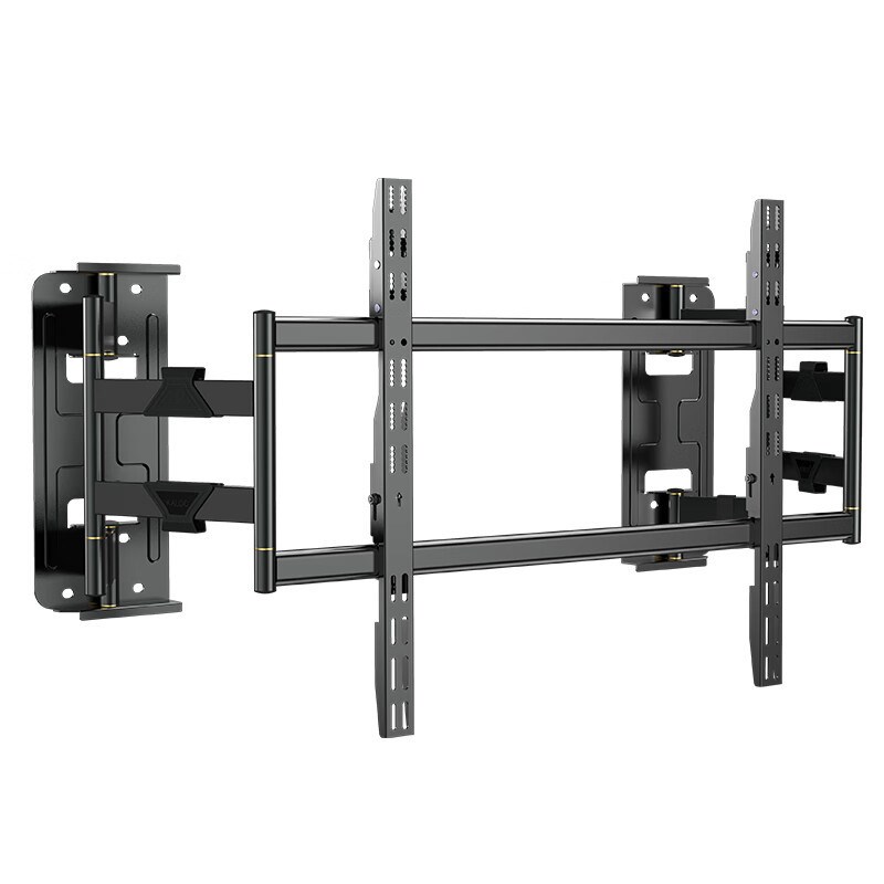 Carloqi ultra-thin built-in telescopic rotating TV rack wall hanging bracket 75/85/86/98/100 inches