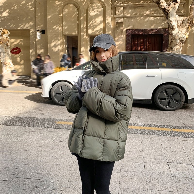 2025年冬季新款立领棉服女短款时尚宽松小个子设计感加厚保暖外套,淘宝优惠券,粉丝福利购,淘宝优惠卷