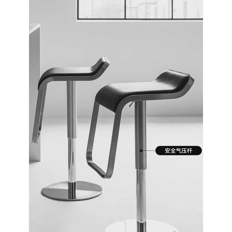 高端拉丝不锈钢升降吧椅酒吧高脚椅吧凳家用餐吧椅北欧现代吧台椅,淘宝优惠券,粉丝福利购,淘宝优惠卷