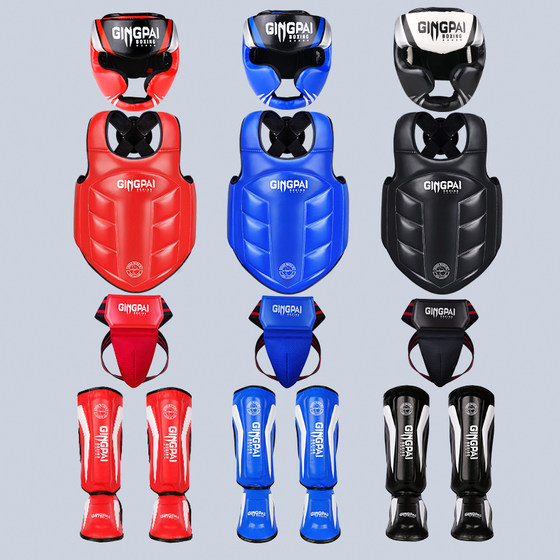 Jingpai Fighting Protective Gear Complete Set - Thickened Warranty for 5 Years