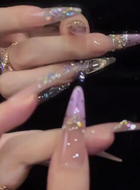 高级法式回宫纯手工美甲