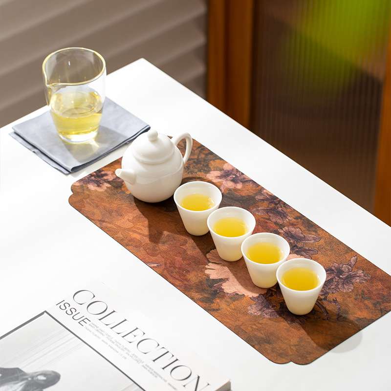 便携式户外茶具小套组茶壶一壶四杯快客杯旅行茶具露营高颜值简约 - 图1