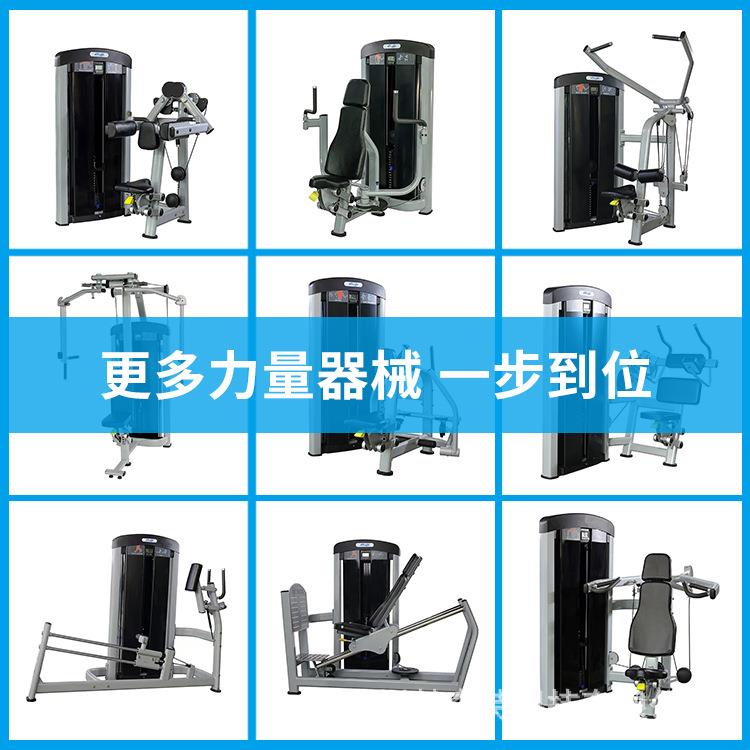 源头厂家直供背部肌肉力量训练机健身房商用坐式划船拉背训练器 - 图1