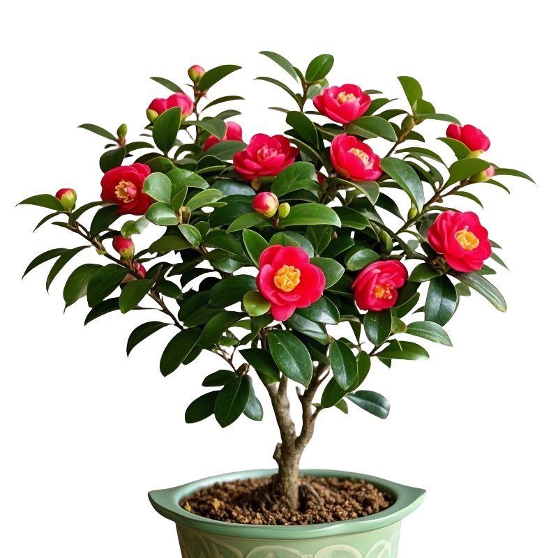茶梅花苗茶梅球带花苞四季常青耐寒花卉易养活阳台室外盆栽,淘宝优惠券,粉丝福利购,淘宝优惠卷