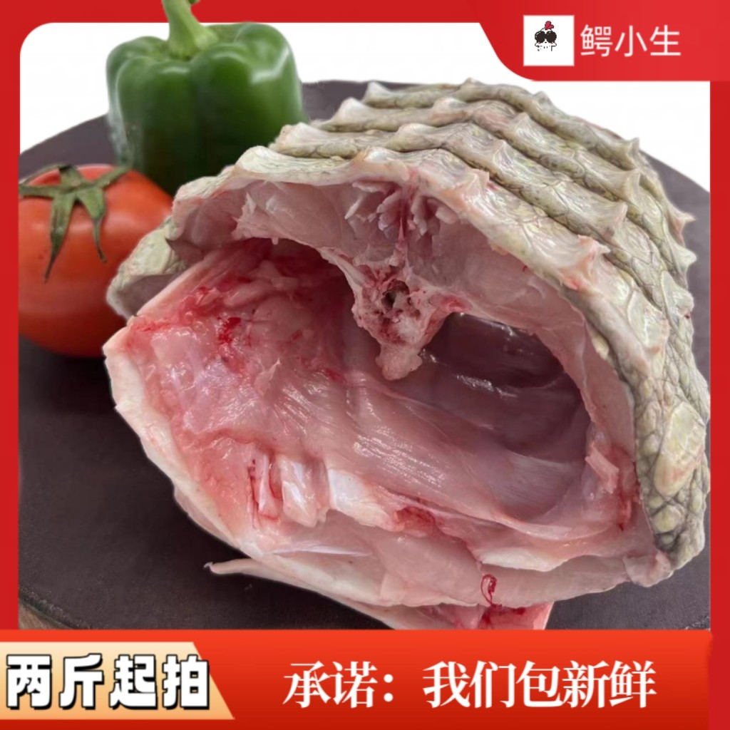 1-5斤新鲜现杀鳄鱼肉 鳄鱼腩肉 鳄鱼身子带皮肉 人工养殖鳄鱼,淘宝优惠券,粉丝福利购,淘宝优惠卷