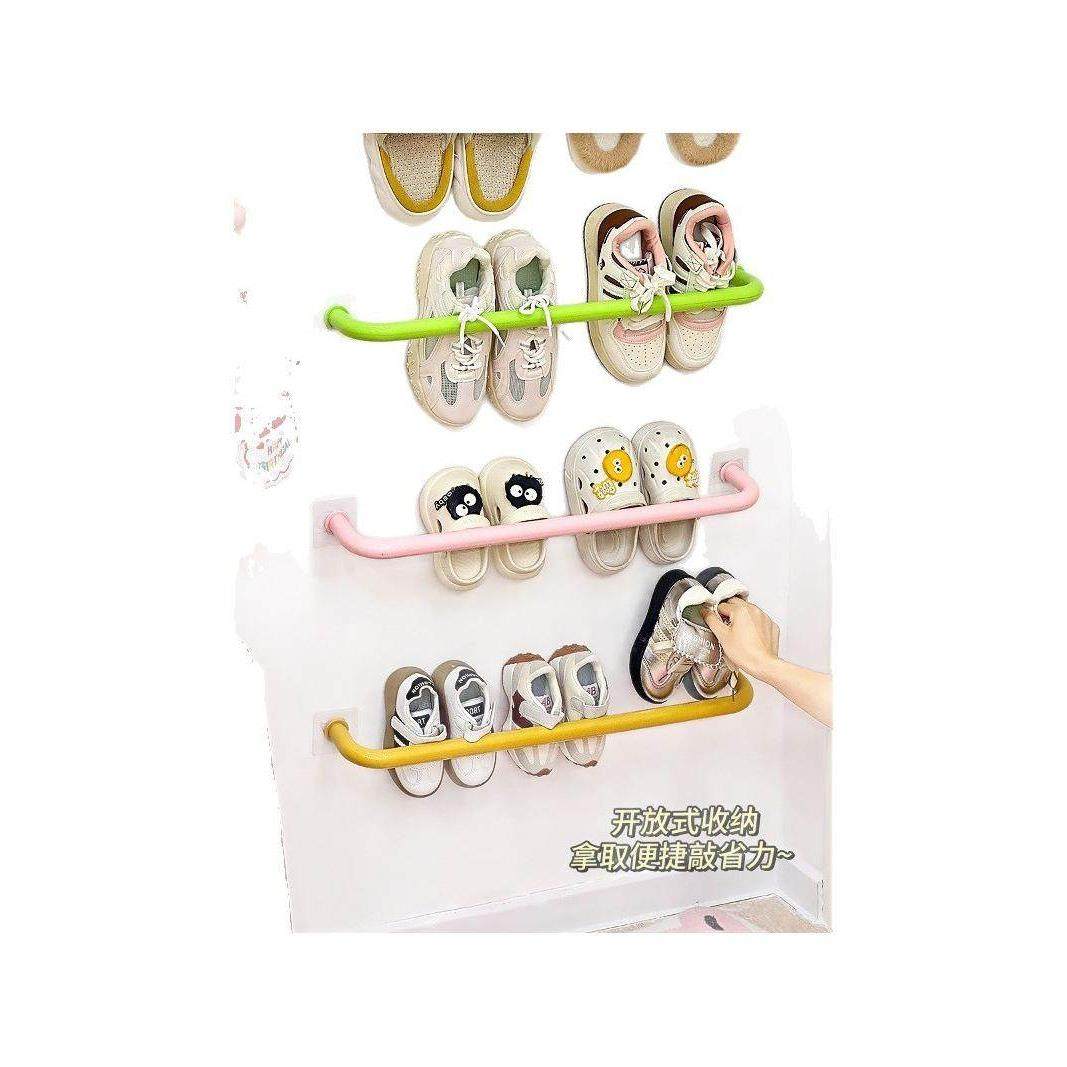 门后鞋架简易壁挂式墙上儿童鞋架家用门口多层收纳架宝宝挂鞋架子,淘宝优惠券,粉丝福利购,淘宝优惠卷
