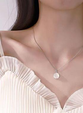 夏季甜美五件套小众气质设计项链月光石轻奢简约百搭颈链锁骨