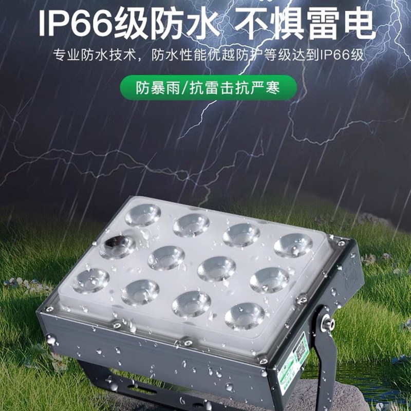 亚明LED投光灯照树灯景观射灯户外防水庭院园林亮化彩草坪灯 室外 - 图2
