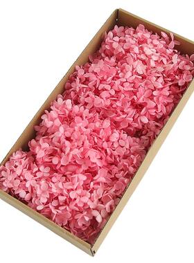 木绣球永生花中叶永生玫瑰礼盒玻璃罩花材保鲜花婚庆装饰新娘头饰