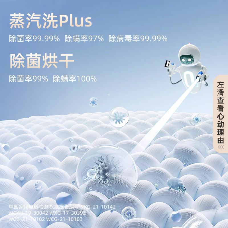 【国家补贴20%】LG容慧13kg大容量全自动滚筒洗衣机FCV13G4W除菌Y - 图1