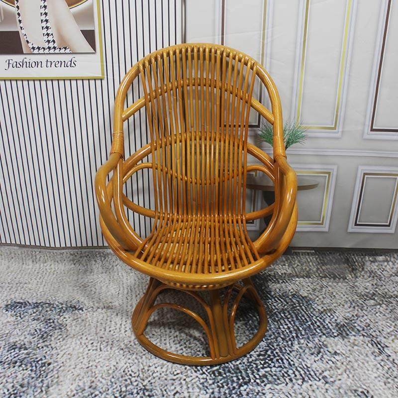 江南藤艺印尼玛瑙藤编椅家用阳台休闲椅真藤办公电脑椅职员椅转椅,淘宝优惠券,粉丝福利购,淘宝优惠卷