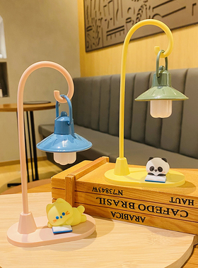 新品儿童氛围感床头柜卧室小夜灯可E爱治愈桌面小摆件办公室客厅