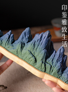 千里江山线香炉卧香炉线香插