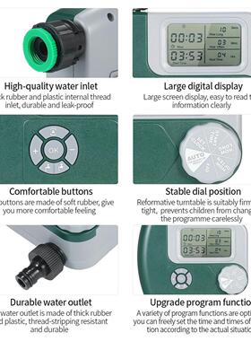 Water Timer Garden Sprinkler Automatic Watering Sprinkler Sy
