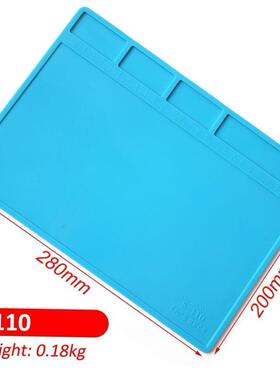 1PCS Heat Insulation Silicone Soldering Mat Anti-static Mat