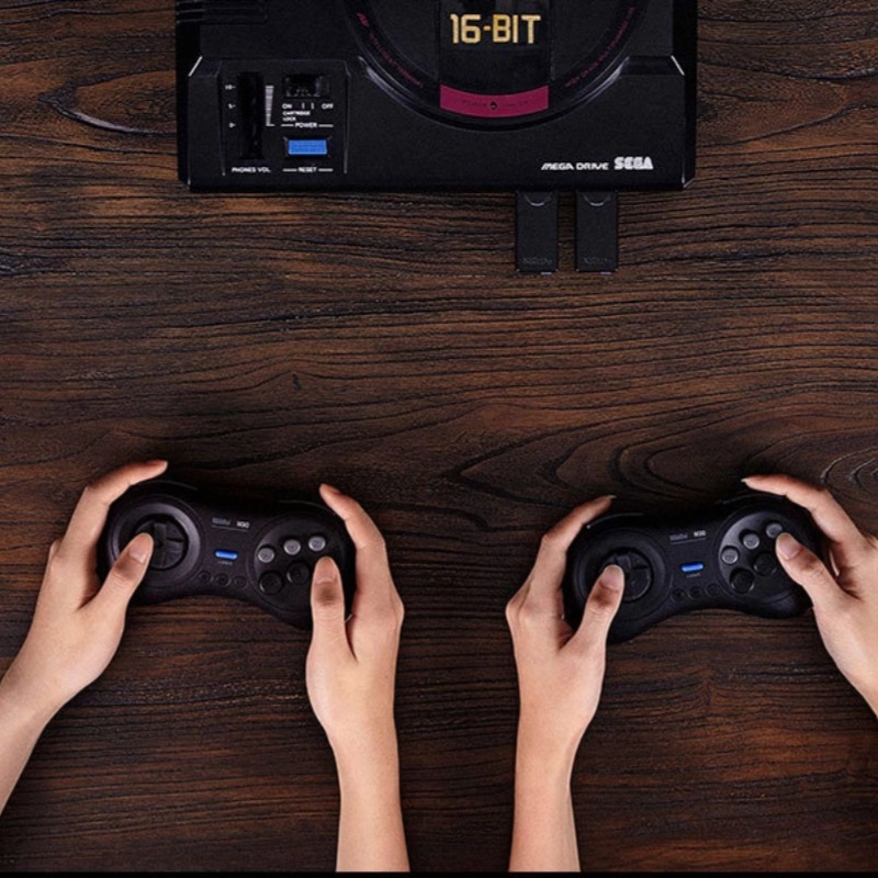 8bitdo八位堂MD世嘉Mega Drive/Genesis无线蓝牙接收器九针孔转换NS PS4等手柄M30转换器