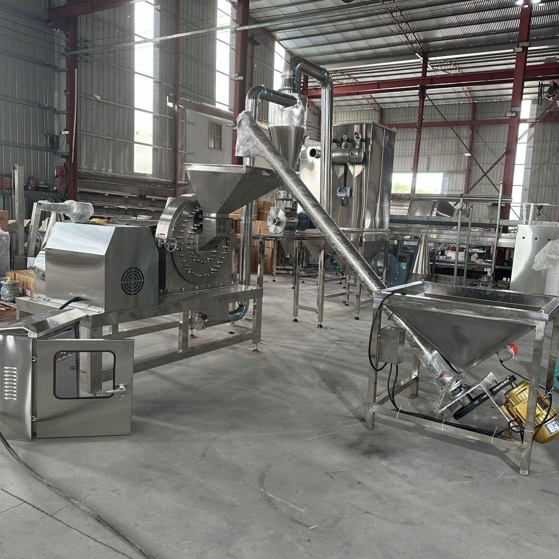 白糖打粉机食品花椒齿爪式磨粉机大米香辛料不锈钢齿盘粉碎机,淘宝优惠券,粉丝福利购,淘宝优惠卷