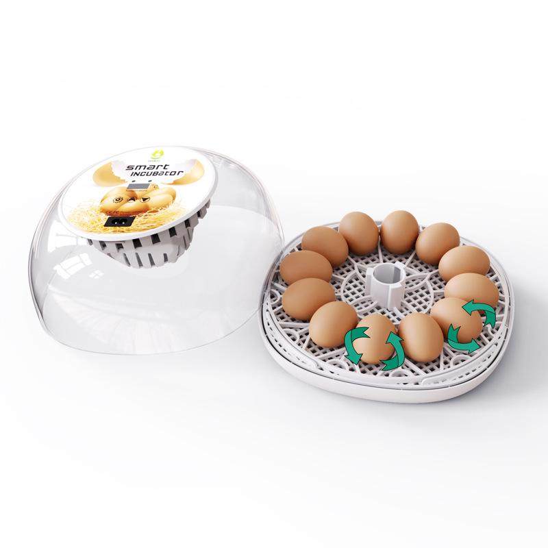 WONEGG12枚鸭鹅鸟类孵化器 迷你家用型孵化机自动翻蛋小鸡孵蛋器,淘宝优惠券,粉丝福利购,淘宝优惠卷