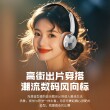 STEWPIGO头戴式耳机2026新款复古降噪无线蓝牙耳机高颜值亲肤舒适