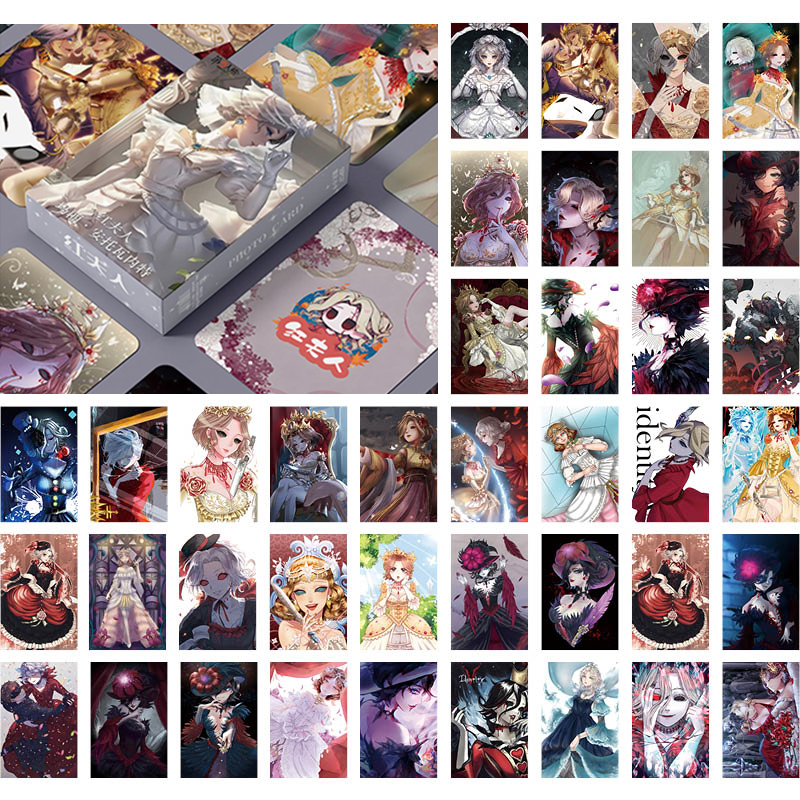 红夫人周边16件套吧唧镭射票立牌钥匙扣立牌书签明信片小卡收藏 - 图2