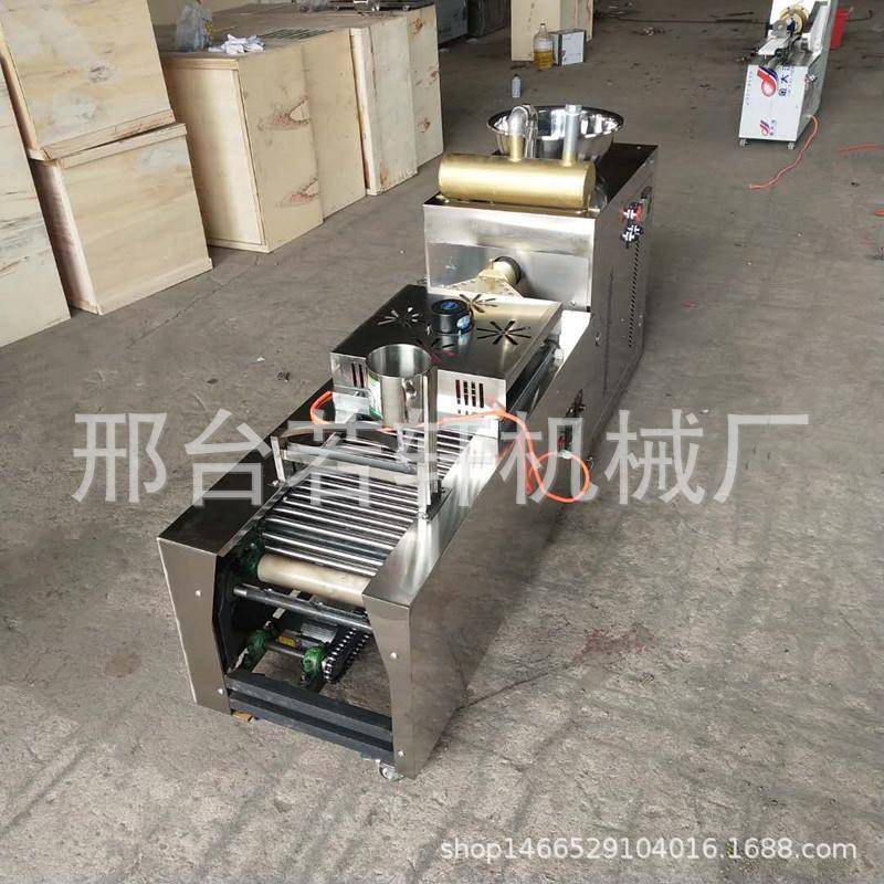 全自动凉皮机多功能小型仿手工凉皮机米皮机油加热河粉机出机即熟 - 图2