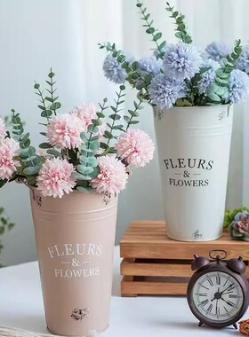 北欧轻奢家用醒花桶鲜花桶深水桶