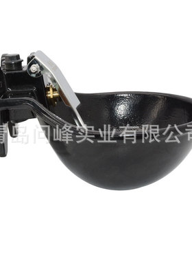 现货供应青岛问峰TJ-1015喷塑自动上水饮水碗304不锈钢压舌