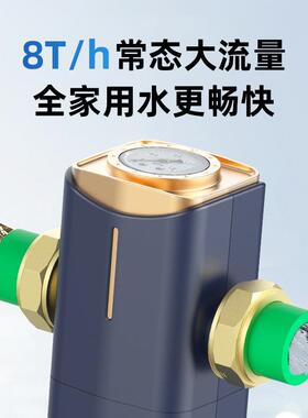 前置过滤器全自动智能定时清洗6T大流量家用全屋净水反冲洗过滤器
