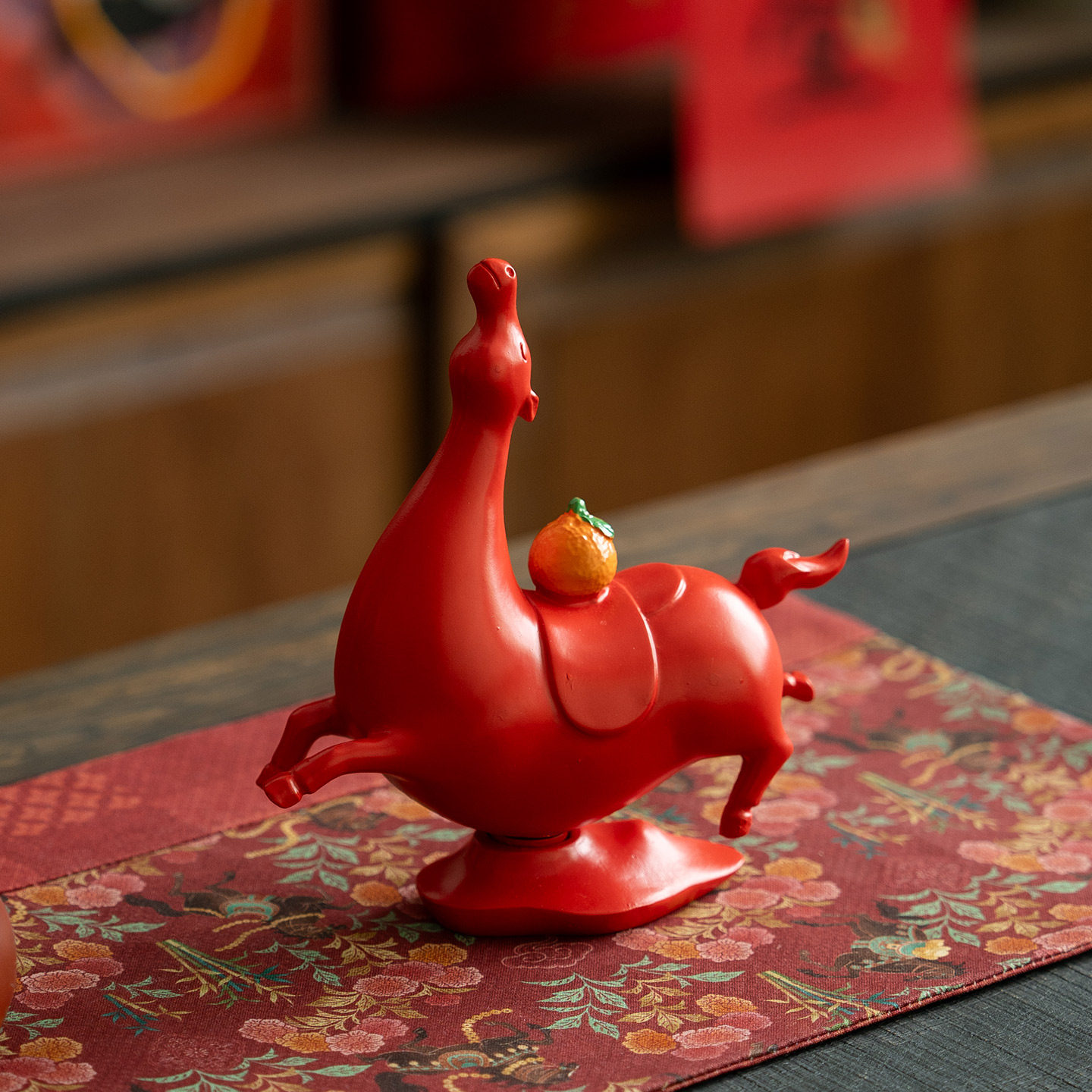 中式马年文创唐马摆件红色国潮手办桌面摆件可旋转磁吸装饰伴手礼,淘宝优惠券,粉丝福利购,淘宝优惠卷