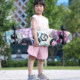 树毒迷你mini长板儿童专业滑板初学者男女青少年代步刷街舞步平花