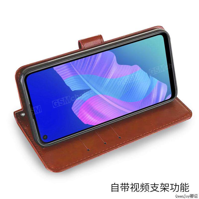 适用华为Y7P 2020手机壳皮夹华为ART-L29外壳翻盖华为ART-L28保护套华为Y7P磁扣P40LITEE插卡钱包款软壳硅胶?