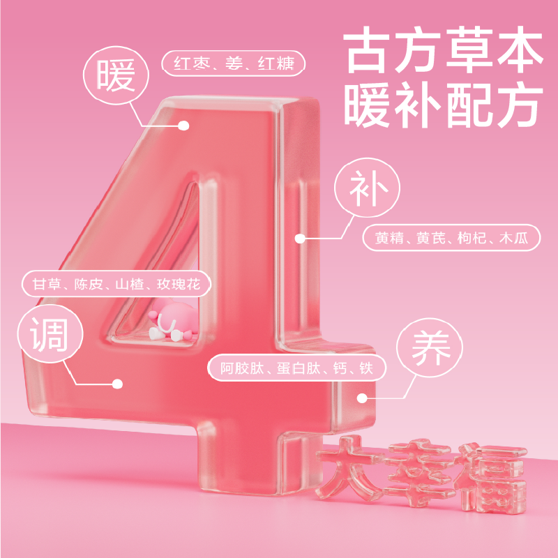 【好物体验专享】生姜红枣阿胶肽玫瑰饮品女性经期滋养口服液,淘宝优惠券,粉丝福利购,淘宝优惠卷