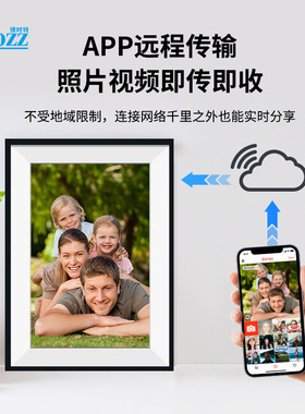 WiFi远程照片视频15.6画框日历数码電子相框自动播放重力感应跨境