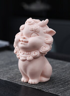 陶瓷貔貅可爱招财家居玄关办公室桌面装饰品摆件吉祥祥瑞兽摆件