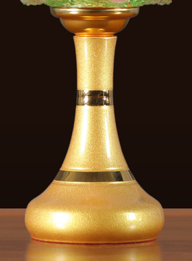 合金中式佛堂莲花灯佛灯装饰摆件