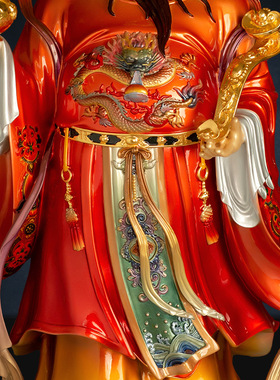 铜中式佛堂福禄寿三星摆装饰摆件